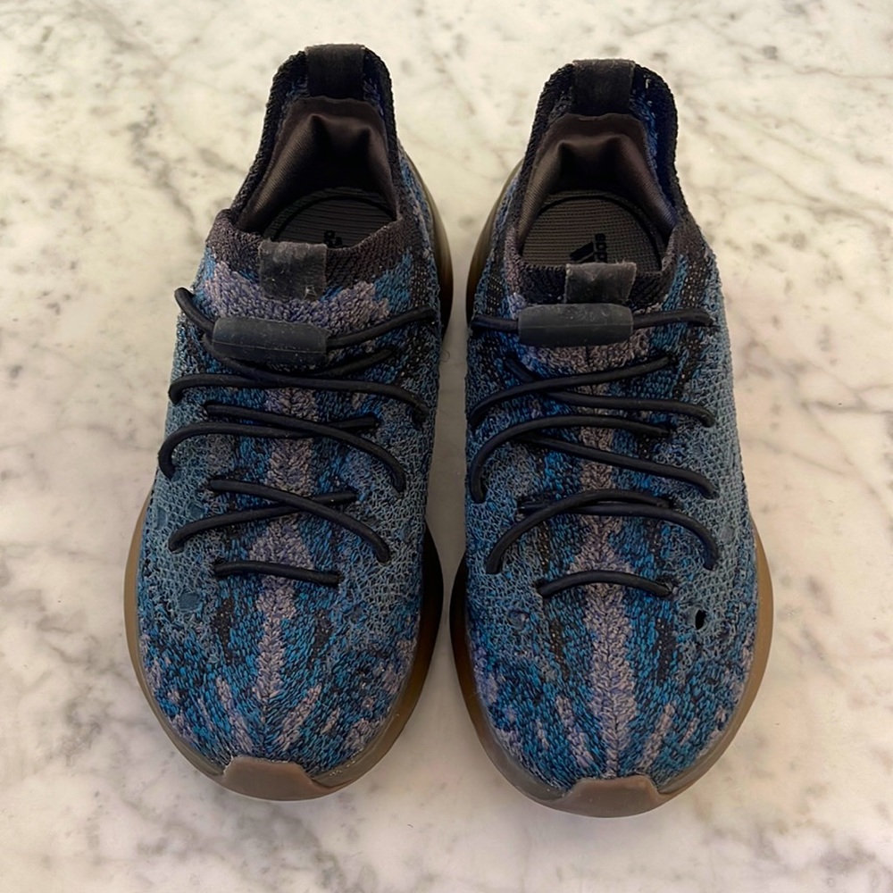 Brand new Yeezy‘s toddler boost 380 covellite blue black